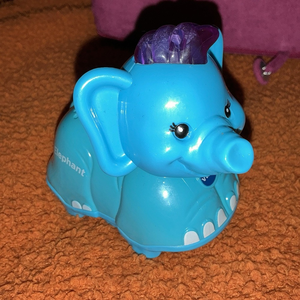 Eleanor Elephant Lights and Sounds  Figure Vtech Go Go Smart Animals